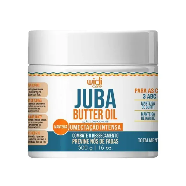 15678 - Mascara Juba Butter Oil Umectacao Intensa 500g Widi Care